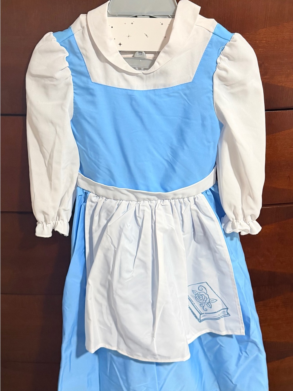 Disney Light Blue and White Girls' Dress with Apron
